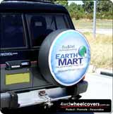 Earthmart Spare wheel cover design.