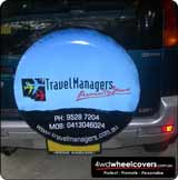Travel Managers Spare Tyre Cover.