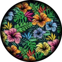 Floral Feel Spare Tyre Cover