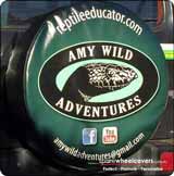 Amy Wild Adventures Spare Wheel Cover Design