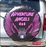 Spare Tyre Cover for Advernture Angels.