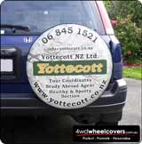 Yottecott spare tyre cover design.
