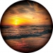 OZ Beach Sunset Wheel Cover