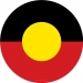 Idigenous Aboriginal Flag Tyre Cover Design